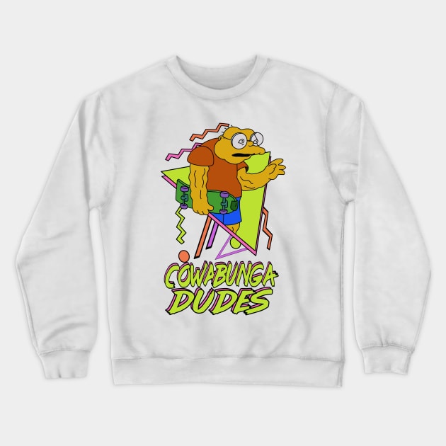 Rad Moleman Crewneck Sweatshirt by StevenBaucom